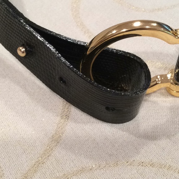 🗽 NEW/AUTHENTIC “CARLISLE NEW YORK” LEATHER BELT - Picture 4 of 7